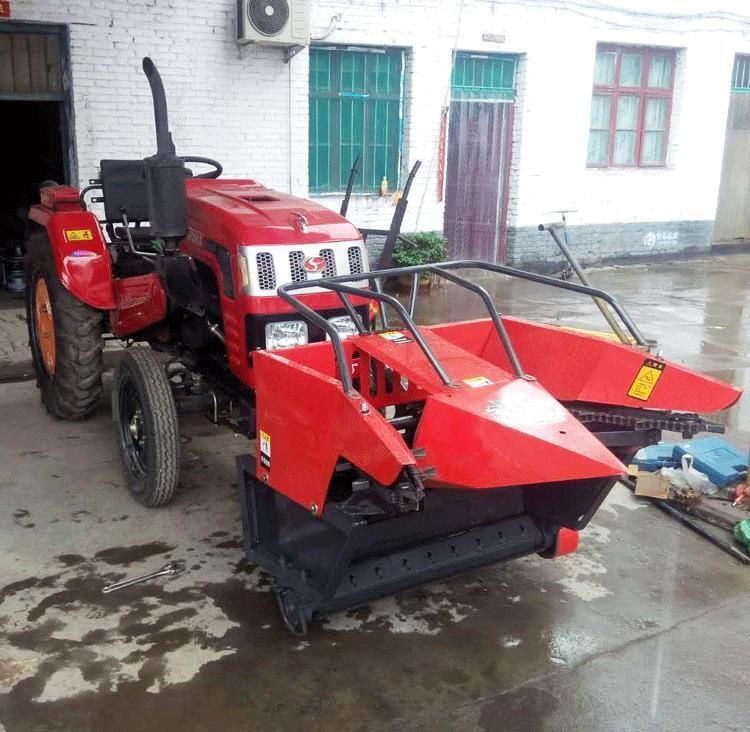 Manufactures Agricultural Tractor Mounted 2 Rows Corn Harvester Maize Combine Harvester Machine for Sale