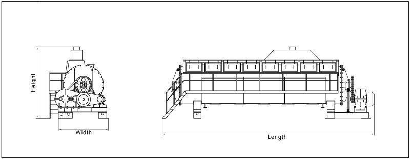 Fish Meal Drier/ Coil Pipe and Disc Dryer / for Steam Dried Fishmeal