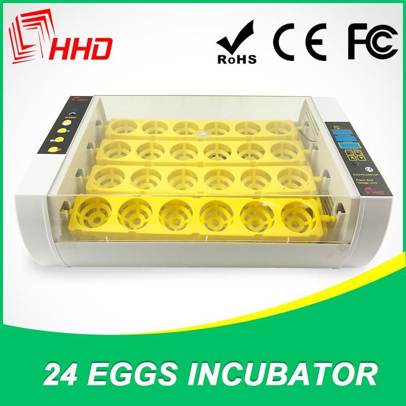 High Hatching Rate Hhd Small 24 Egg Incubator Machine Price