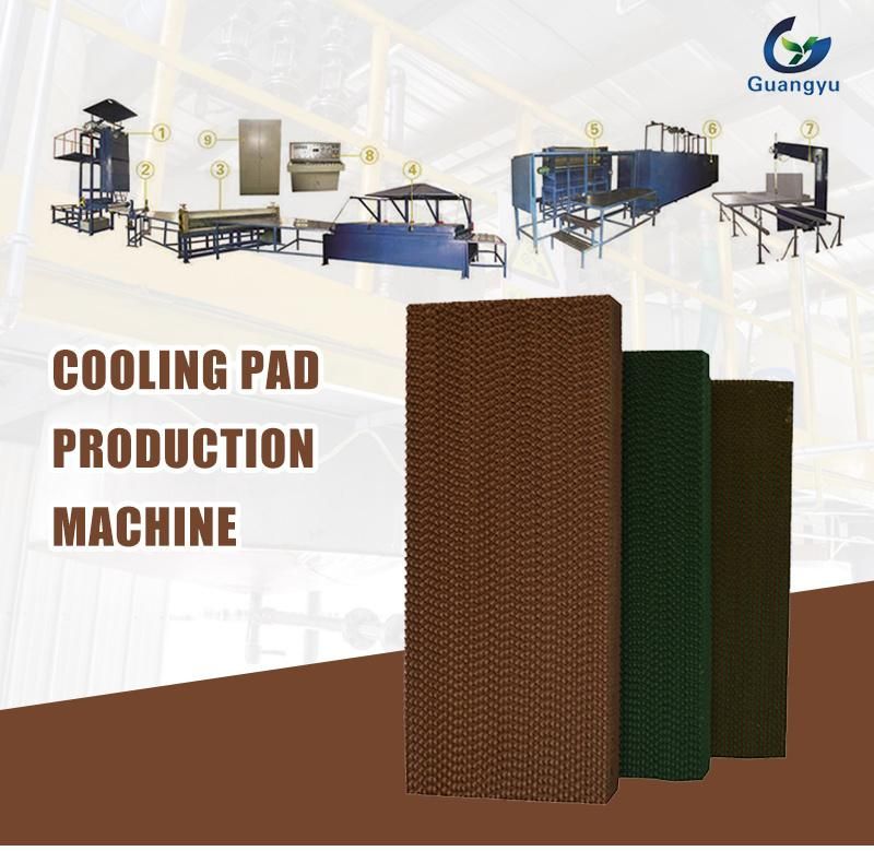 7060 Cooling Pad Machine Line for Making Big Size Cooling Pad