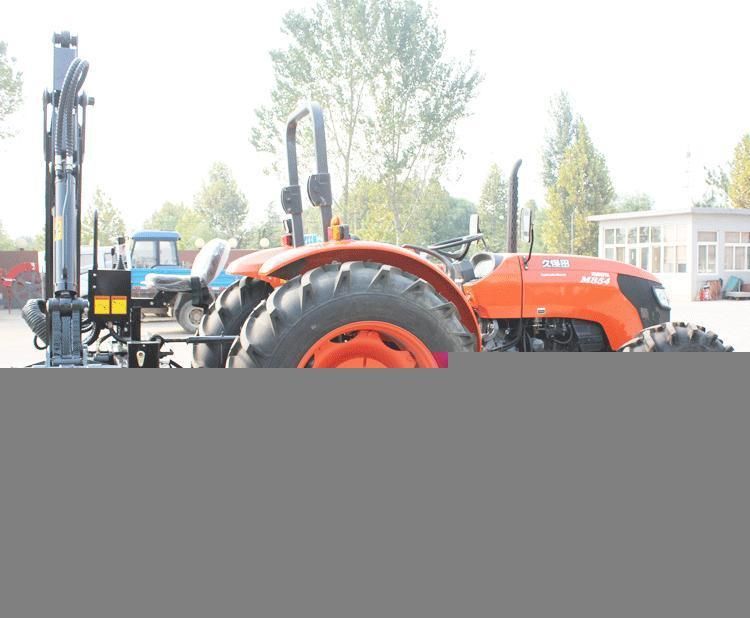 Small Attractive Tractor Towable Backhoe