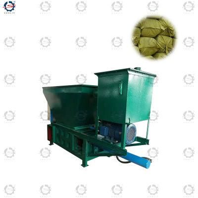 Horizontal Sawdust Compressing Baler Wood Shaving Baler Machine