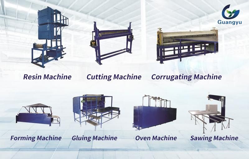 Greenhouse/Poultry/Air Cooler Use Cooling Pad Production Machine Line