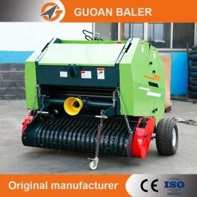 Walking Tractor Factory Saling Small Round Hay Grass Silage Baler Machine