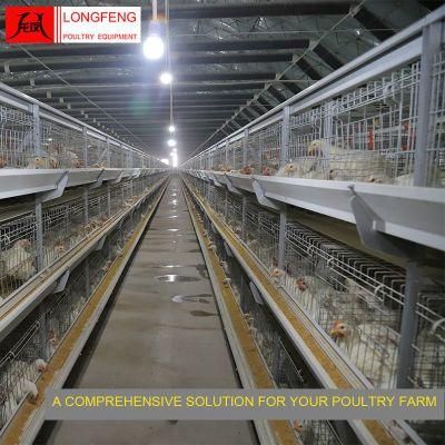 Customized Poultry Farm Equipment Broiler Chicken Cage with on-Site Installation Instruction