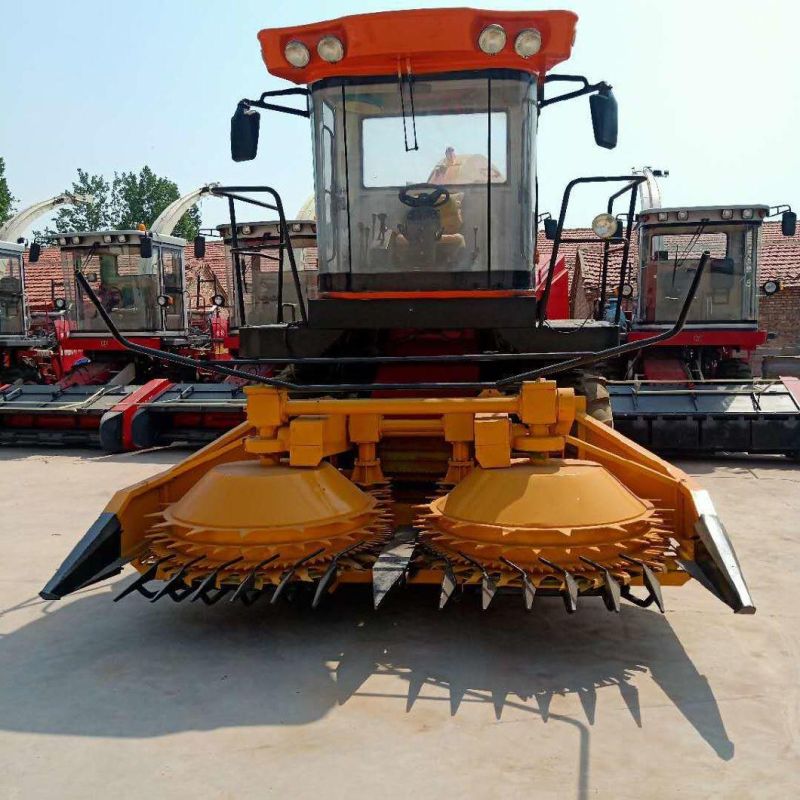 Disc Silage Harvester Cutting Conveying Flattening Shredder Cutter