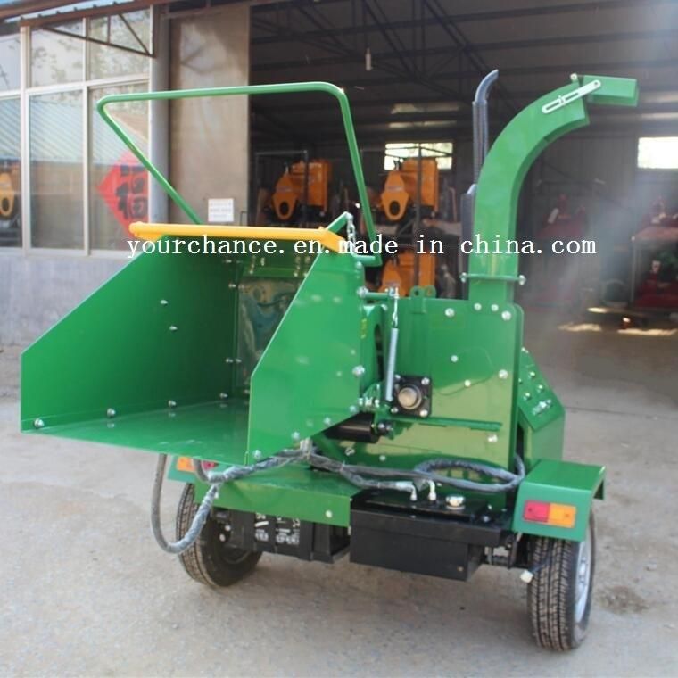 High Quality Wc-18 18HP 8 Inch Hydraulic Feeding Selfpower Wood Chipper Shredder with Ce Certificate