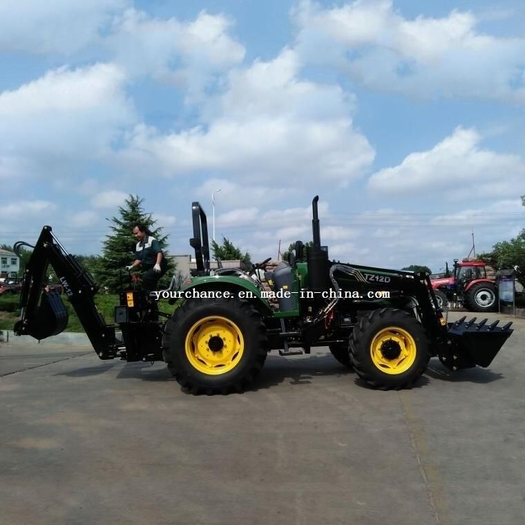 Europe Hot Selling Lw-12 CE Certificate 3 Point Hitch Pto Drive Loader Excavator Backhoe for 100-180HP Tractor Made in China