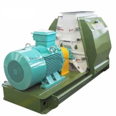 China 5-6t/H Water Drop Animal Feed Hammer Mill Hammer Grinder for Sale