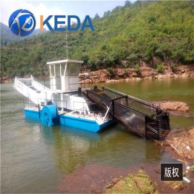 Full Automatic Lake Weed Harvester Ship/New Design Weed Cutting Ship