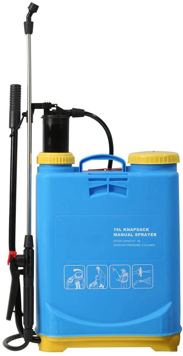 OEM Backpack Agriculture Manual High Pressure Pump Knapsack Sprayer 16L