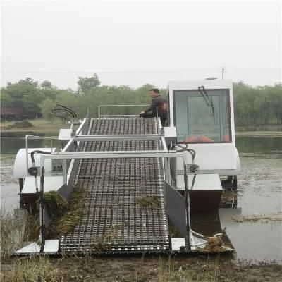 Turkey Good Price Diesel Engine Aquatic River Cleaning Machine