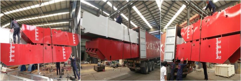 High Efficient Aquatic Weed Transport Ship for River Clean