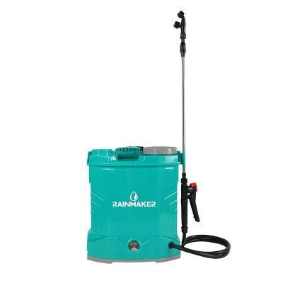 Rainmaker 8L Rechargeable Knapsack Plastic High Pressure Battery Sprayer