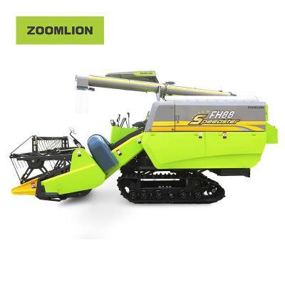 High Performance Crawler Type Corn Mini Harvester with 9.5km/H Maximum Speed