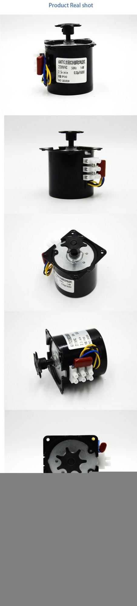 China Industrial Incubator Parts Automatic Egg Turning Egg Incubator Motor 2.5r/Min 14W for Sale