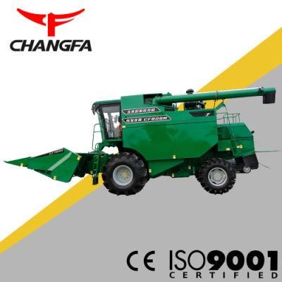 Corn Rice Wheat Rapeseed Track Type Combine Wheeled Harvester CF808