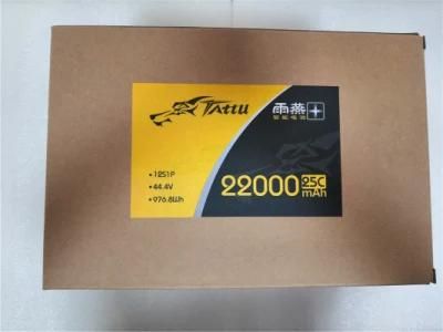 Tattu 12s 22000mAh Lipo Battery Drone Usage Uav 44.4V Lithium Ion Batteries