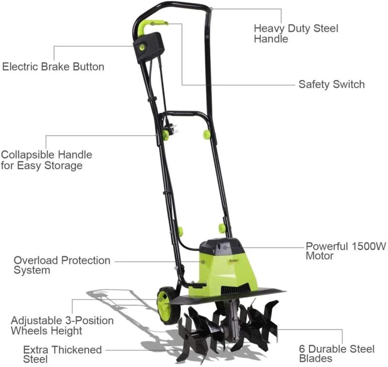 Most Popular-Electric Garden/Farm Cultivator/Tiller Machine-Power Tools