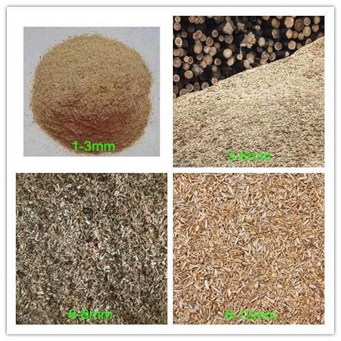 Rice Straw Crusher Processing Bulk Straw Into Sawdust 8mm to Make Pellet