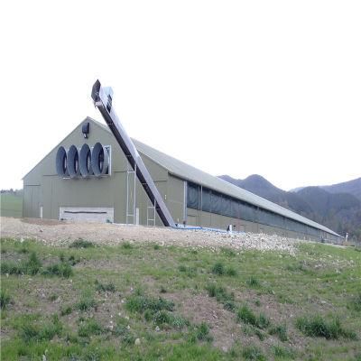 High Quality New Designed Easy Assemble Steel Structure Poultry House