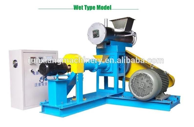 Floating Pet Fish Food Feed Pellet Extruder Making Machine