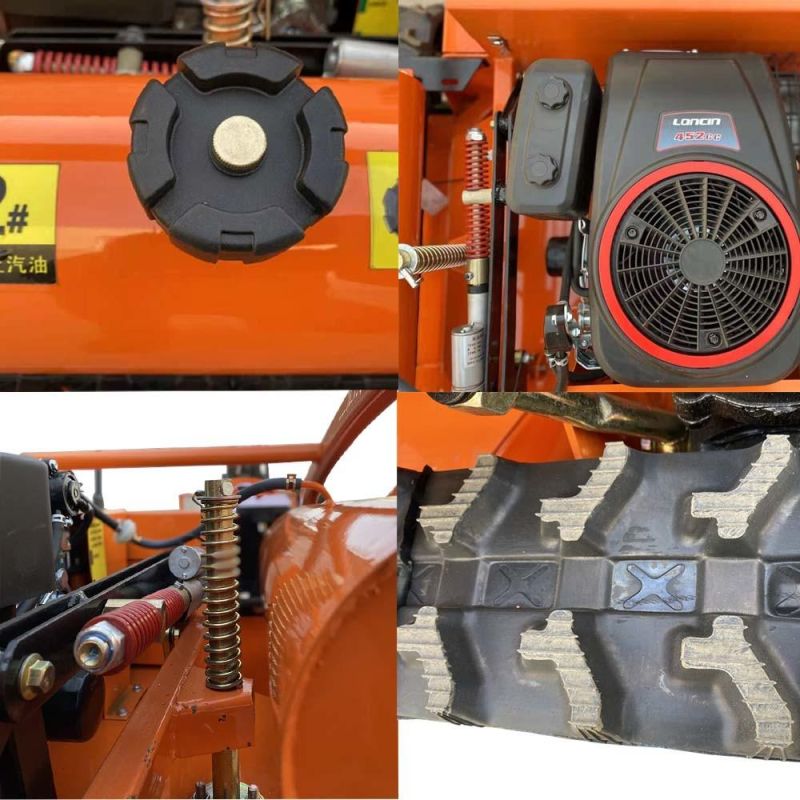 Agricultural Robotic Crawler Gasoline Remote Control Crawler Lawn Mower