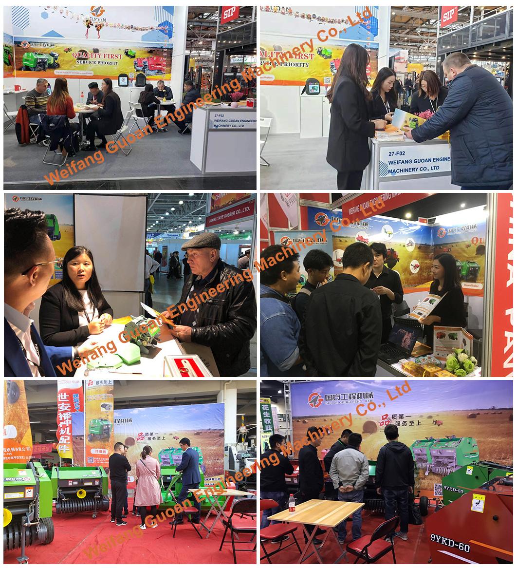 CE Farm Agricultural Machinery Tractor Power Grass Silage Straw Baling Press Packing Machine Mini Large Small Square Round Hay Baler