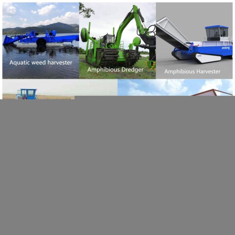Floating Fully Automatic Mowing Boat/Aquatic Weed Harvester for Sale