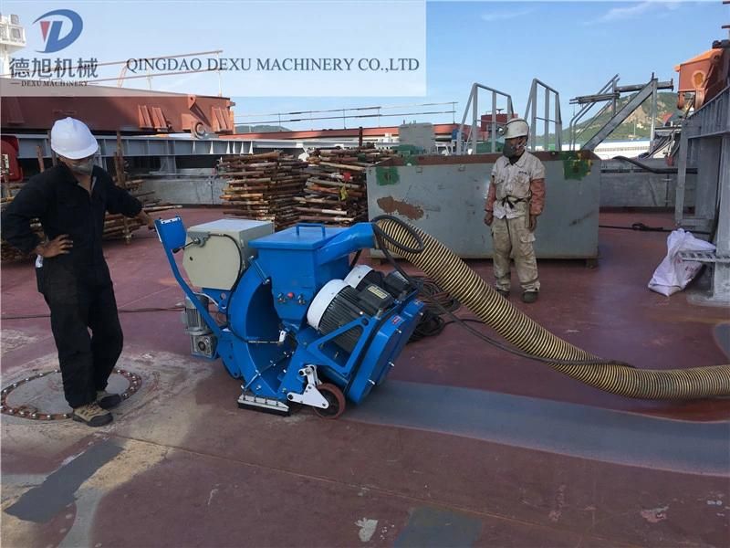 Mobile Road Surface Cleaningblaster Floor Marking Removing Shot Blasting Machine
