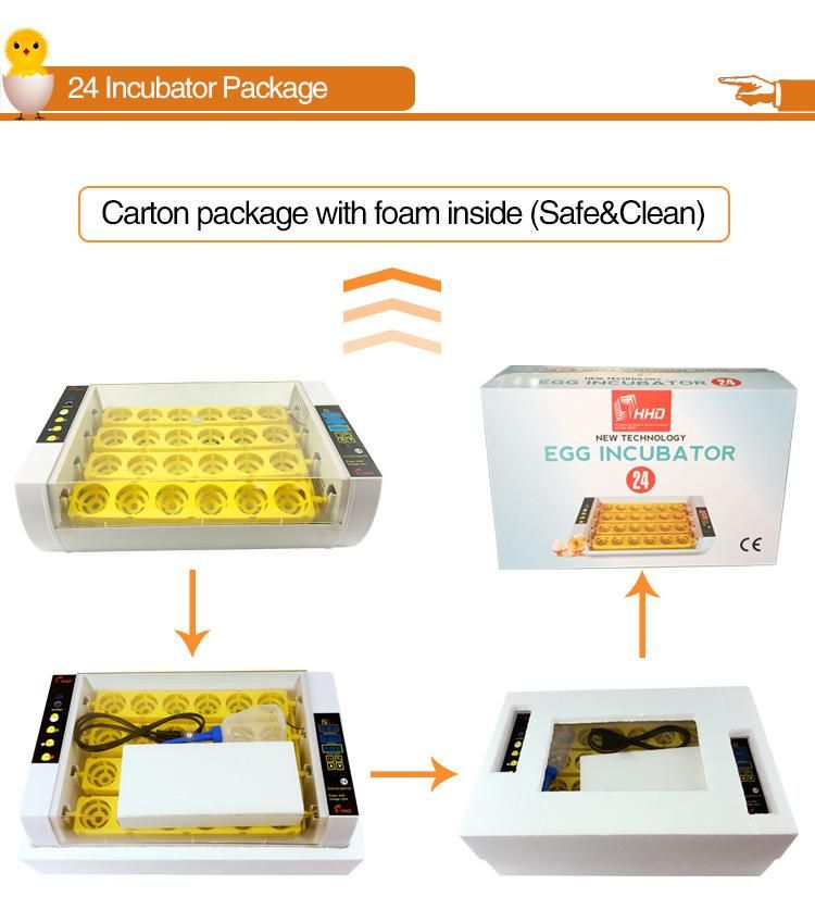 Hhd Ew-24A Egg Incubator Hot Sale in Qatar