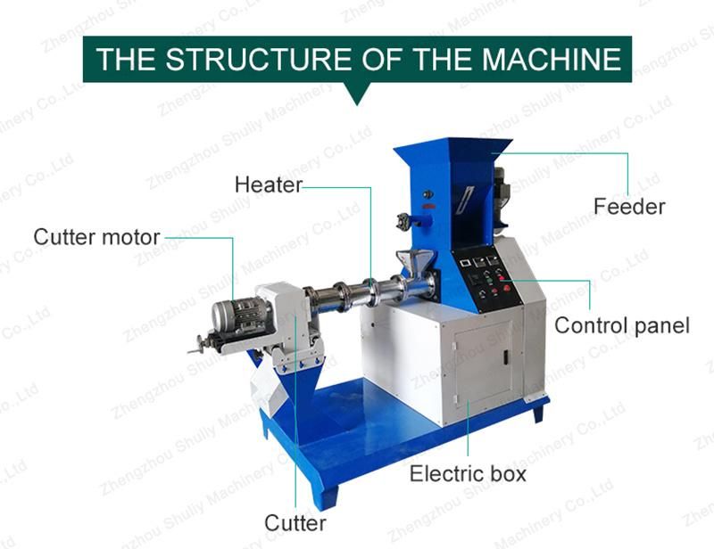 China Factory Pet Food Processing Shrimp Feed Pellet Making Machine