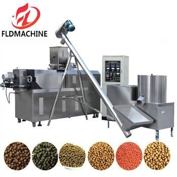 Big Capacity Floating Fish Food Processing Line