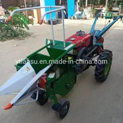 Hand Tractor Mini Corn Maize Harvester 8HP 10HP 12-25HP Walking Tractor Corn Harvester with Best Price
