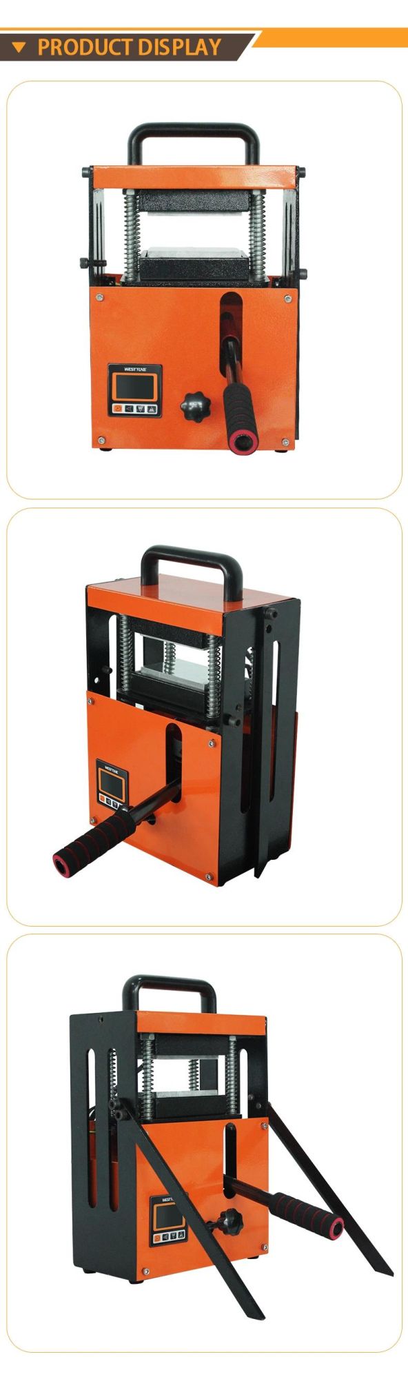 Wtrp-4t Lab Small Heat Rosin Press Machine