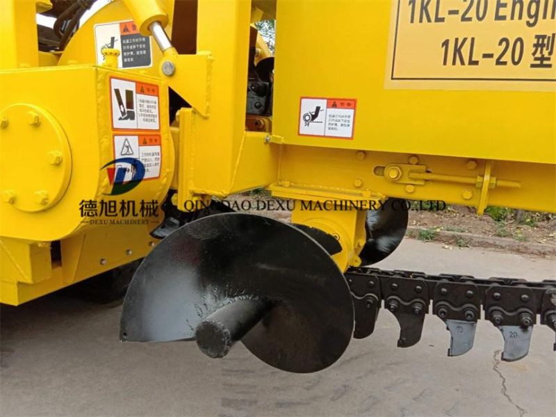 Farmland Rectangular Groove, Water Pipe or Cable Channel Trenching Equipment