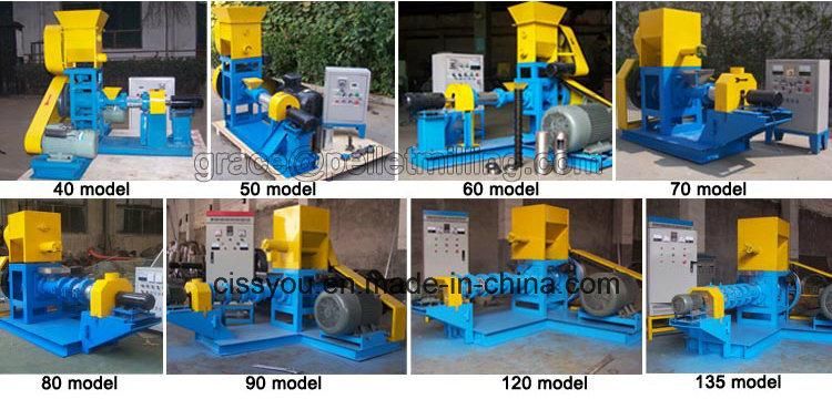 Farm Use China Floating Fish Food Feed Extruder Machine