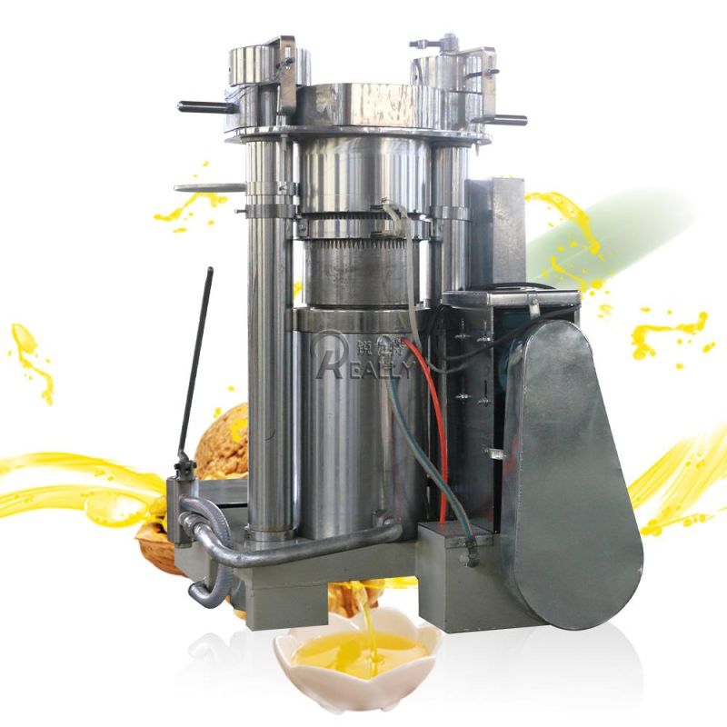 Commercial Oil Press Machine Nuts Oil Extractor Machine Hydraulic Cold Oil Extractor Sunflower Seeds Coconut Oil Extraction Equipment