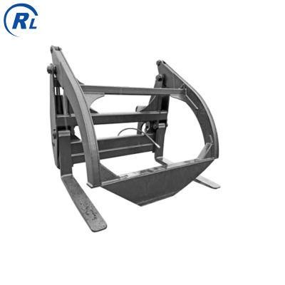 Qingdao Ruilan Customize Loader Log Grapple, Log Fork, and Grapple Fork, Forest Attachment Log Fork, Heavy Duty Log Fork