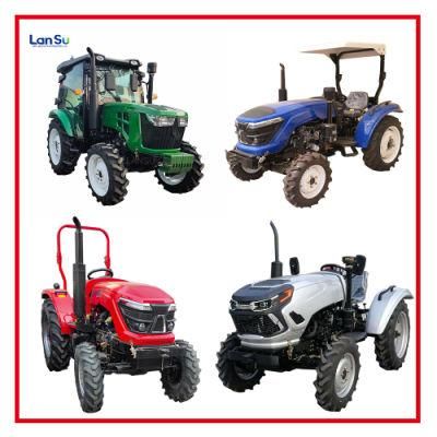 Agricultural Machinery Factory 50HP 4X4 4WD Wheel Farm Tractor