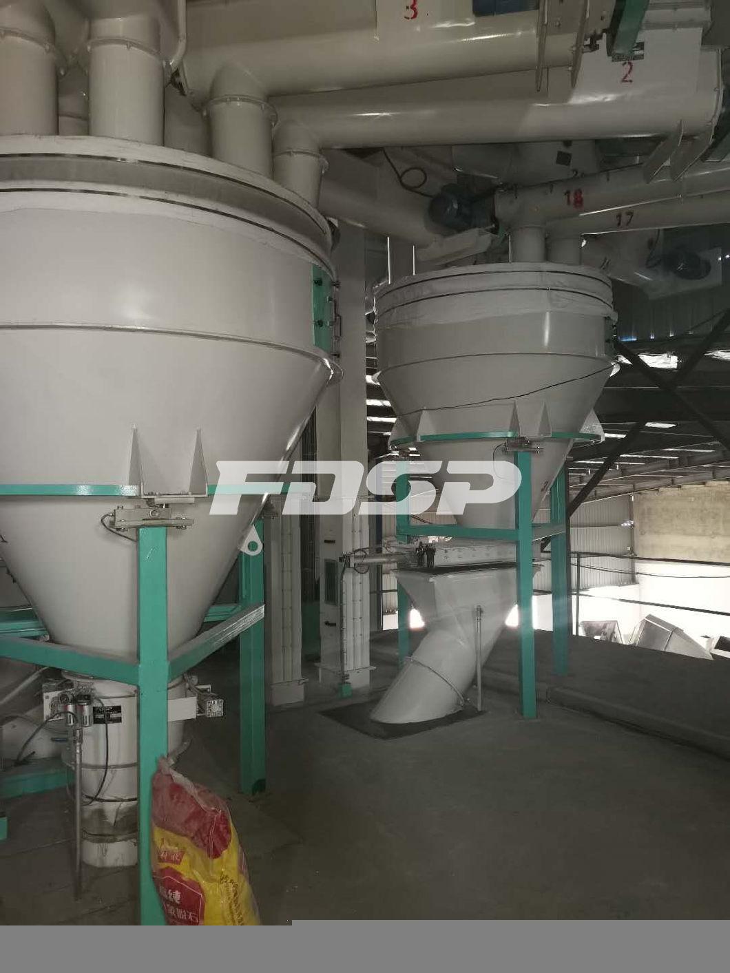 New Design Small Capacity 3tph Animal Poultry Feed Plant Cattle Feed Set