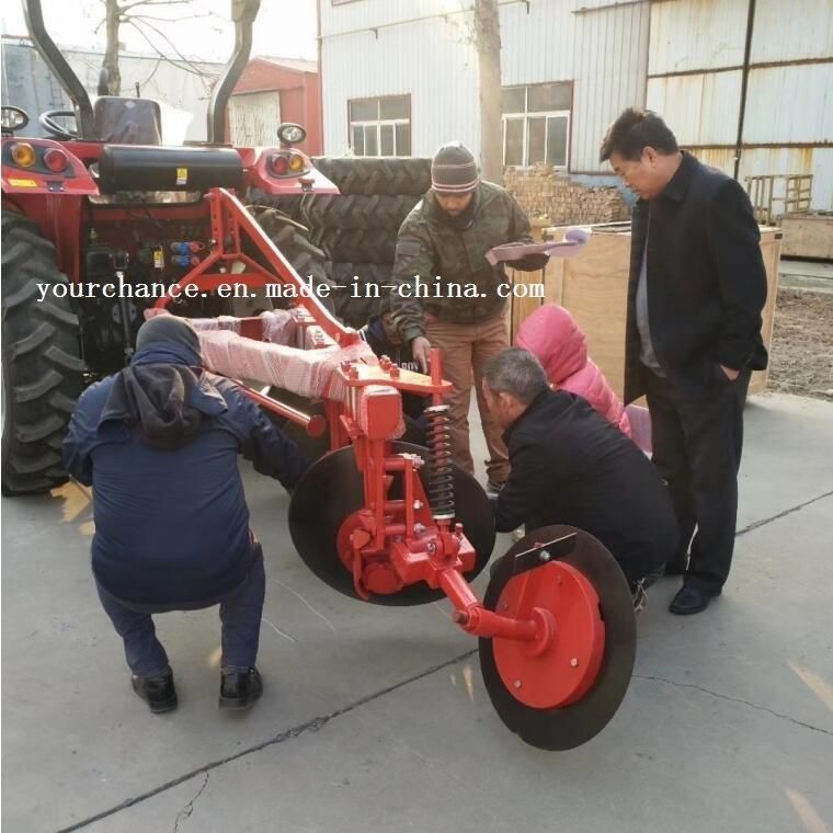 Hot Selling 1ly-225 High Quality 2 Discs 40-50HP Tractor Trailed Disc Plough Disc Plow Made in China