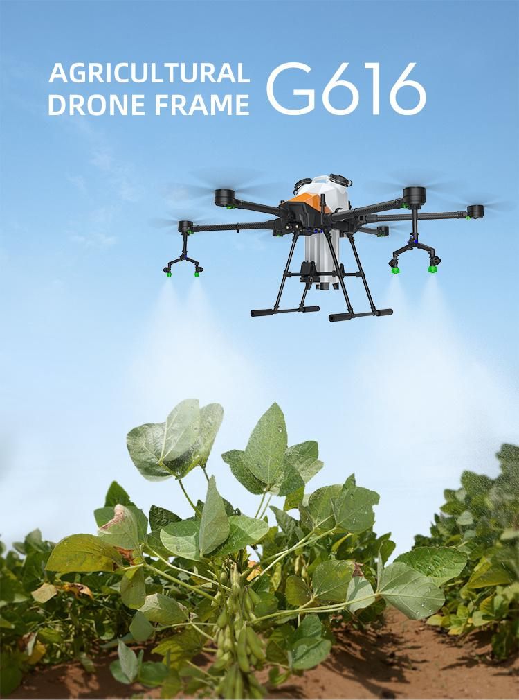G616 Agriculture Drone 16L Tanks for Drones 16kg Payload Uav Frame
