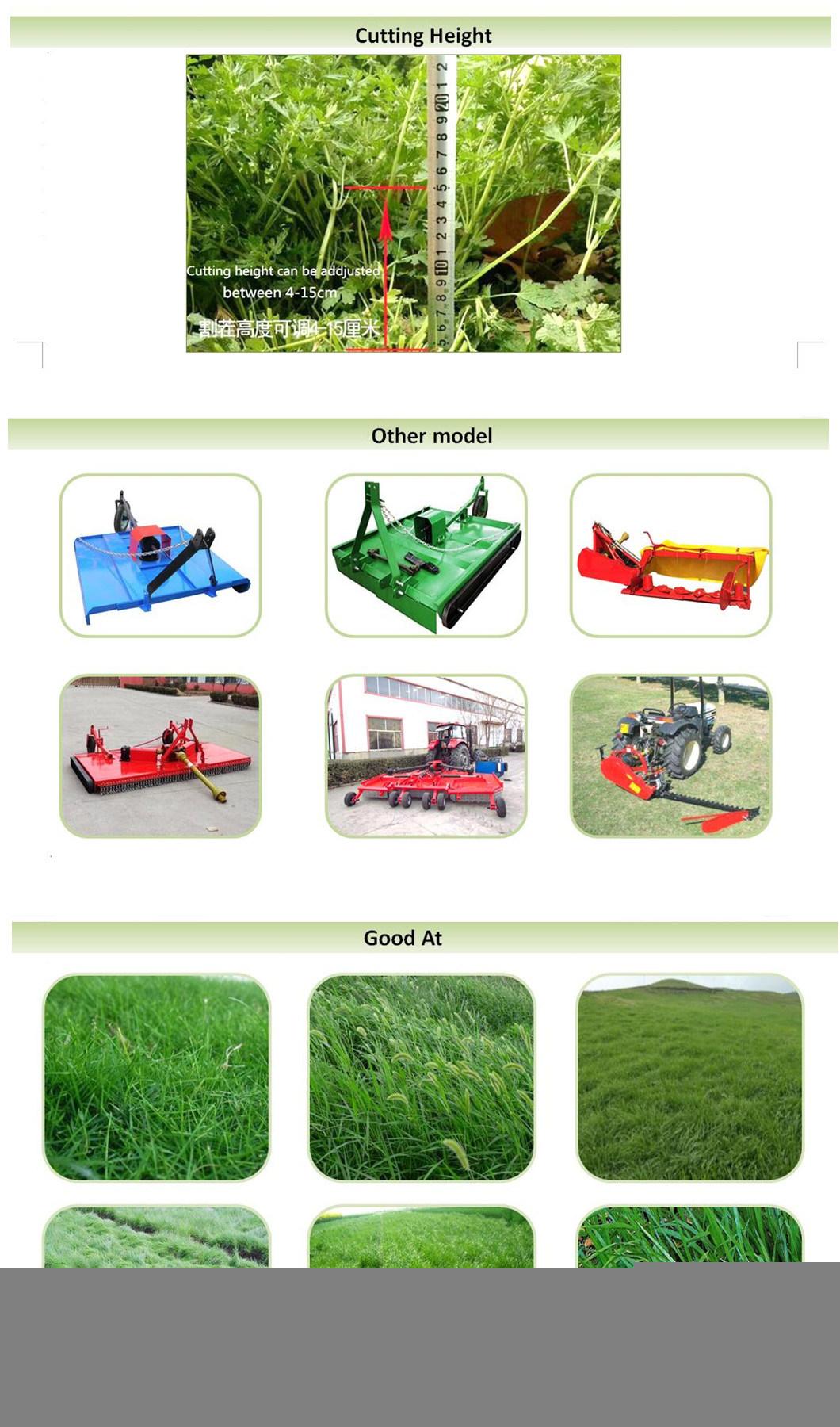 Pasture Filail Cutter/Grass Cutting Machine/Alfalfa/ Lucerne /Bur Clover Mower for Farm (factory selling customization)
