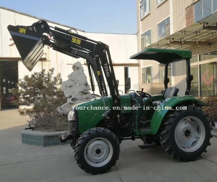 Tz04D Australia Hot Sale Quick Hitch Type Front End Loader with Standard Bucket for 30-55HP Garden Tractor