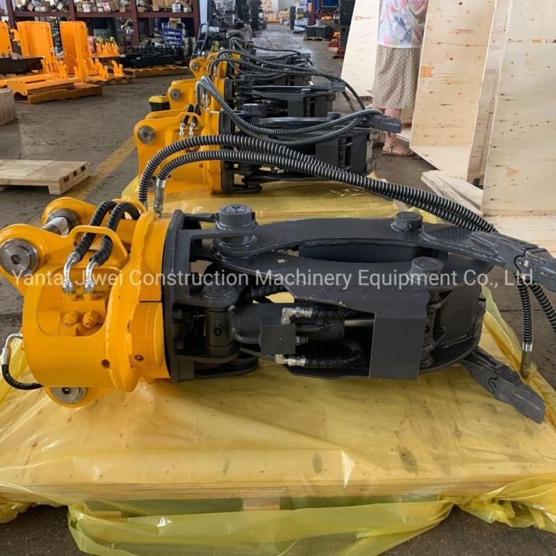 Hydraulic Rotating Wood Grapple Log Grapple Rotating Grapple for Excavator