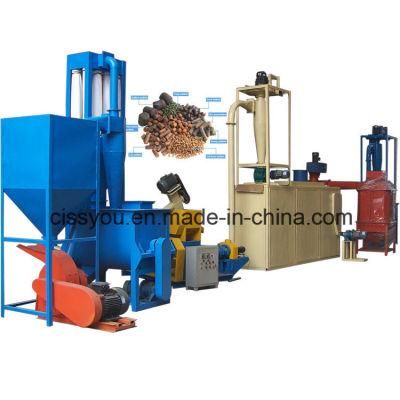 Hot Sale Floating Fish Animal Poultry Pellet Feed Machine