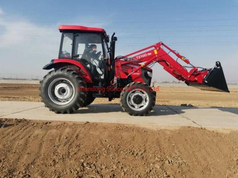 Tractor Mounted Backhoe Loader Machine