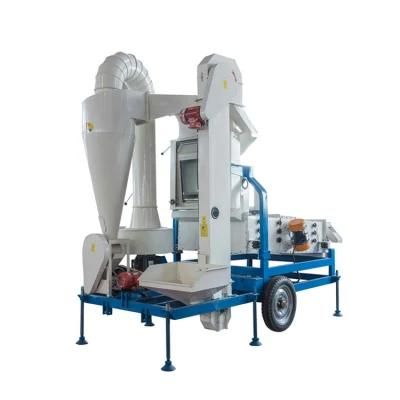 Mobile Seed Grain Bean Vibration Cleaning Machine