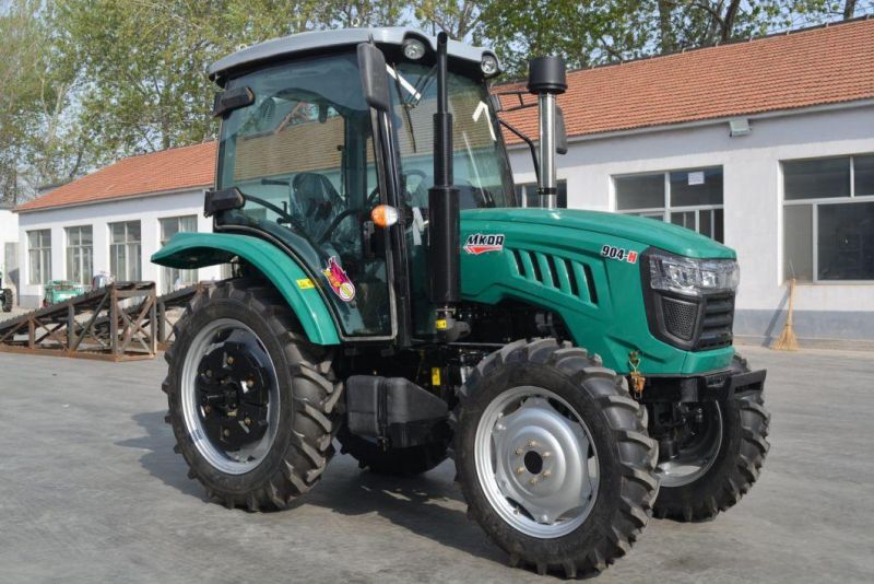 2022 Hot Sale 90HP Compact 4WD Wheeled Farm Lawn Garden Tractors